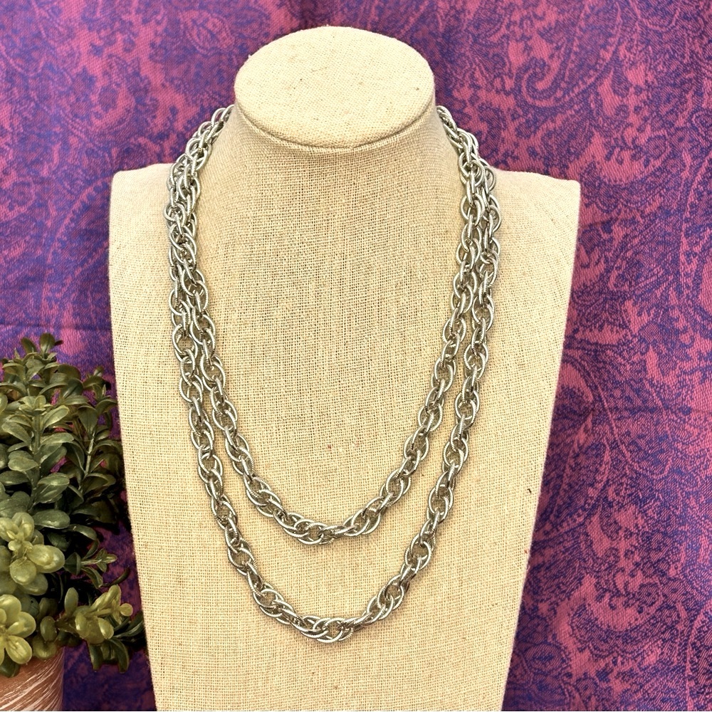 Long Double-link Necklace